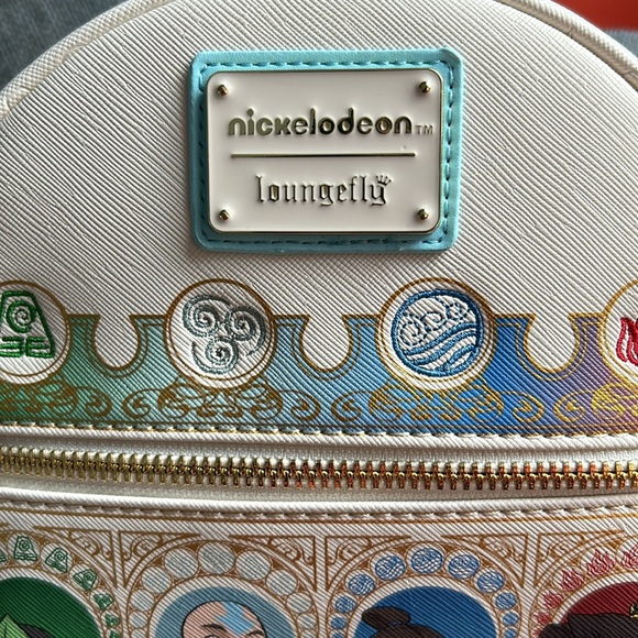 Loungefly Nickelodeon Avatar Debossed Elements Mini Backpack - Picture 8 of 10